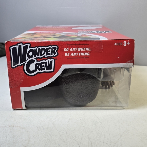 Black Boy Doll Wonder Crew Super Hero With Matching Cape and Mask James 15" NEW - Picture 5 of 10